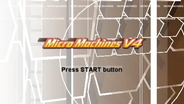 Micro Machines V4 (EU) screen shot title